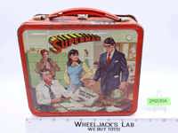 Superman Metal Lunch Box NO THERMOS Aladdin 1978 Vintage