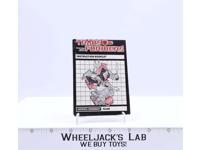 Slag Figure Instruction Manual Booklet 1984 G1 Transformers