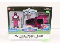 Pink Jet Jammer 100% Complete Power Rangers Lost Galaxy 1999 Bandai Vehicle
