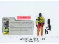 Darklon V1 100% Complete 1989 G.I. Joe Hasbro Vintage Action Figure