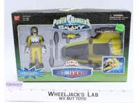 Yellow Jet Jammer 100% Complete Power Rangers Lost Galaxy 1999 Bandai Vehicle