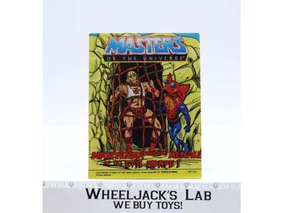 Mantenna and the Menace of the Evil Horde! Mini Comic Book MOTU 1984 Mattel