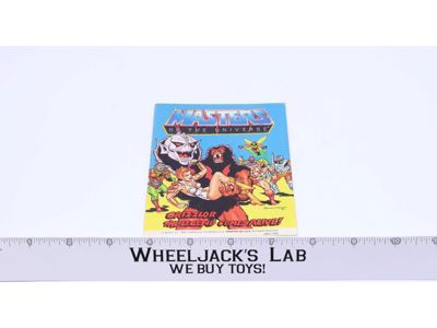 Grizzlor The Legend Comes Alive! Mini Comic Book MOTU Masters of the Universe