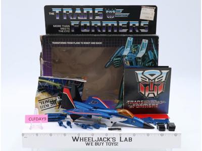 Thundercracker 100% Complete W/BOX 1985 G1 Vintage Transformers Action Figure