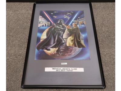 Star Wars Proctor & Gamble Darth Vader & Ben Obi Wan Promo Poster 22.5 x 18.5