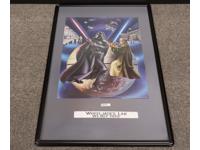 Star Wars Proctor & Gamble Darth Vader & Ben Obi Wan Promo Poster 22.5 x 18.5