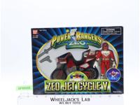 Zeo Jet Cycle V Power Rangers 1996 Bandai #2507 Red NEW MISB