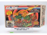 Fort America 100% Complete W/Box GI Joe 1991 Hasbro Action Figure Vehicle