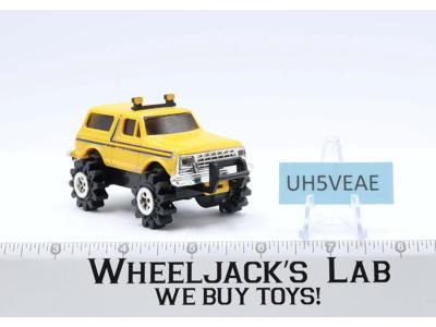 Ford Bronco 4x4 Yellow Schaper STOMPER 1980 Vintage ** WORKING CONDITION**