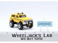 Ford Bronco 4x4 Yellow Schaper STOMPER 1980 Vintage ** WORKING CONDITION**