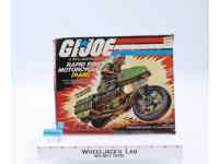 RAM Rapid Fire Motorcycle 100% Complete GI Joe 1982 Hasbro Action Figure Vehicle