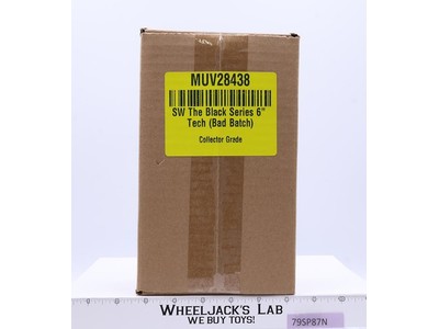 Tech Star Wars The Bad Batch Black Series 2021 Hasbro Action Figure NEW SEALED