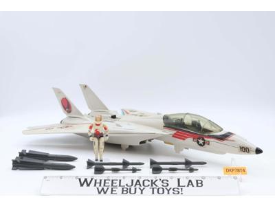 Skystriker XP-14F Combat Jet W/Ace 100% Complete G.I. Joe 1983 Hasbro Vehicle