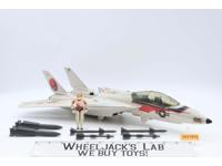 Skystriker XP-14F Combat Jet W/Ace 100% Complete G.I. Joe 1983 Hasbro Vehicle
