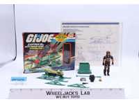 Chameleon W/Zartan 100% Complete W/Box GI Joe 1984 Hasbro Action Figure Vehicle