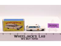 S&S Cadillac Ambulance 54 Lesney Matchbox Series 1960's Made In England