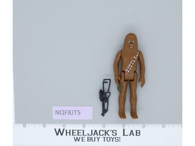 Chewbacca GREEN POUCH 100% Complete Star Wars 1977 Kenner Figure NO REPRO