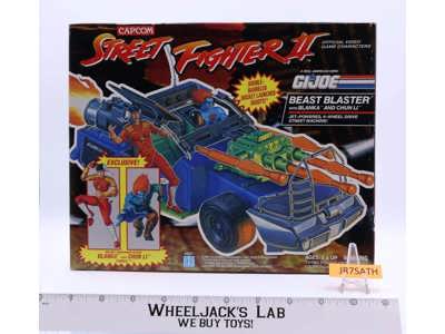 Beast Blaster Street Fighter GI Joe 1993 Hasbro Vehicle NEW MISB SEALED