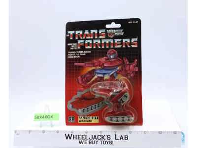 Autobot Warpath G1 Transformers 1985 Hasbro Vintage Action Figure NEW MOSC