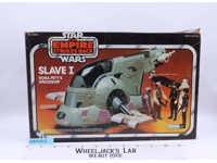Boba Fett's Slave 1 100% Complete W/Box Star Wars 1980 Kenner Vehicle