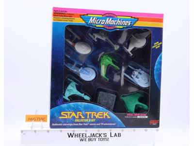 Limited Edition Collector's Set Space Micro Machines Star Trek 1993 Galoob