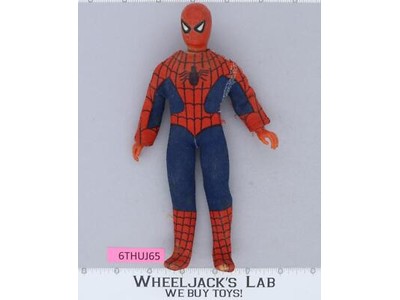 Spiderman Marvel Universe 8" Mego Version 2 Original 1974 Vintage Action Figure