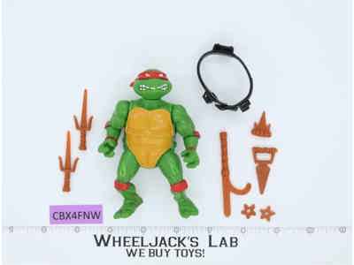 Raphael HARD HEAD 100% Complete Teenage Mutant Ninja Turtles TMNT 1988 Playmates
