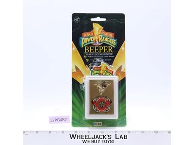 White Ranger Beeper Mighty Morphin Power Rangers 1993 Hope Ind. NEW SEALED