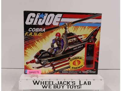 Cobra F.A.N.G. W/ Pilot G.I. Joe 2021 Hasbro Action Figure Vehicle NEW SEALED