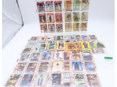 Complete Set of Star Wars ESB Series 1 Topps Trading Cards + 33 Stickers