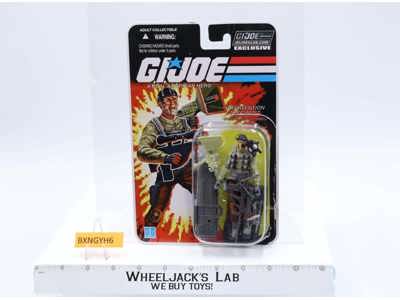 Bullhorn GI Joe Collector's Club Exclusive 2015 Hasbro Action Figure NEW MOC