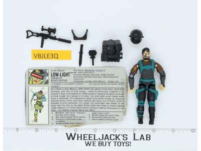 Low-Light V3 100% Complete G.I. Joe 1991 Hasbro Vintage Action Figure