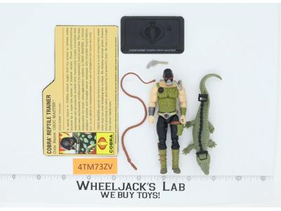 Croc Master V3 100% Complete G.I. Joe 2008 Hasbro Action Figure