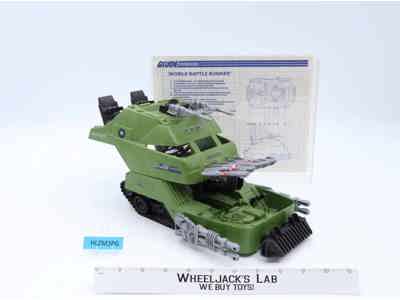 Mobile Battle Bunker 100% Complete GI Joe 1990 Hasbro Action Figure Vehicle