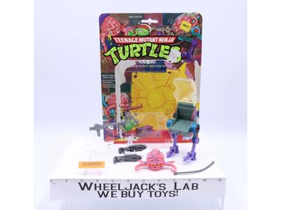 Krang W/Card 100% Complete TMNT 1989 Playmates Vintage Action Figure