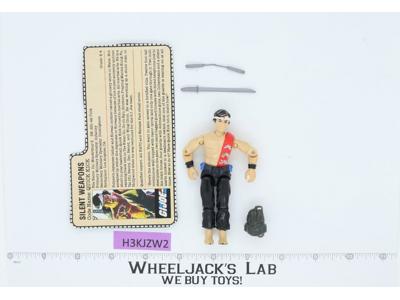 Quick Kick V1 100% Complete G.I. Joe 1985 Hasbro Vintage Action Figure