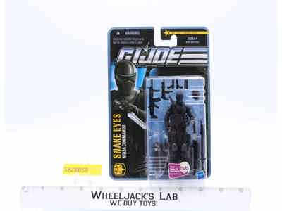 Snake Eyes No.1101 GI Joe Pursuit of Cobra 2010 Hasbro Figure RESEALED