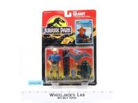 Alan Grant W/Aerial Net Trap Complete Jurassic Park 1993 Kenner Figure NEW MOC