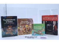 Lot of 4 Star Wars Return of the Jedi Books Ewok Adventures Step-Up 1983 1984