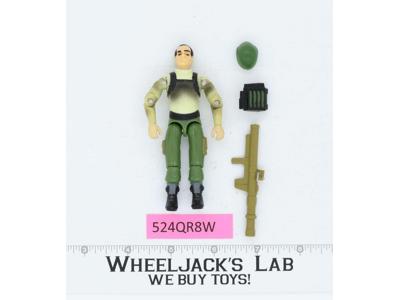 Sgt Zap V1 100% Complete 1997 G.I. Joe Hasbro Backpack Black w Green Missiles