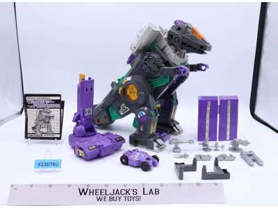 Trypticon 100% Complete WORKS Vintage 1986 G1 Transformers Hasbro Action Figure