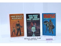 Star Wars HAN SOLO 3 Book Lot Stars' End Revenge Lost Legacy Brian Daley 1980s