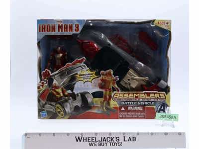 Battle Vehicle Iron Man 3 Marvel Avengers Initiative Assemblers 2012 Hasbro