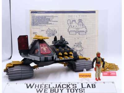 D.E.M.O.N. Demon W/ Ferret 100% Complete GI Joe 1988 Hasbro Figure Vehicle