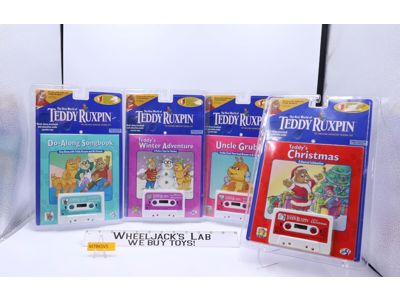Lot of 4 The World of Teddy Ruxpin Cassette Tapes 1998 Alchemy NEW SEALED