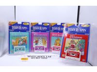 Lot of 4 The World of Teddy Ruxpin Cassette Tapes 1998 Alchemy NEW SEALED