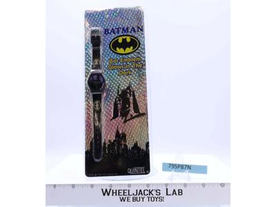 Batman Glow in the Dark Wrist Watch DC Comics 1991 Quintel