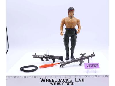John Rambo Sylvester Stallone Rambo 1986 Coleco Vintage Action Figure