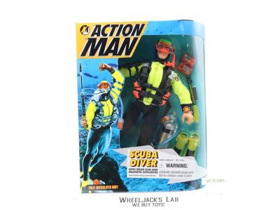 Scuba Diver Action Man Hasbro 1995 12 " Action Figure MISB Figure