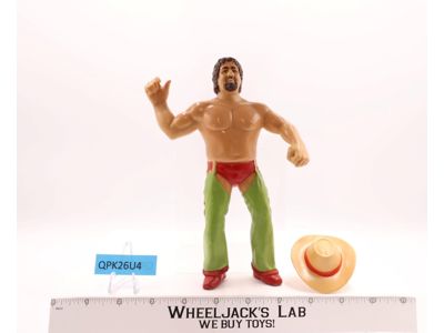 Terry Funk 1986 WWF LJN Titan Sports 8″ Wrestling Superstars Vintage w/ HAT